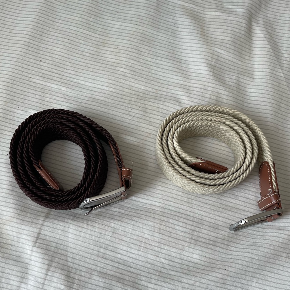 Coffee and cream belts